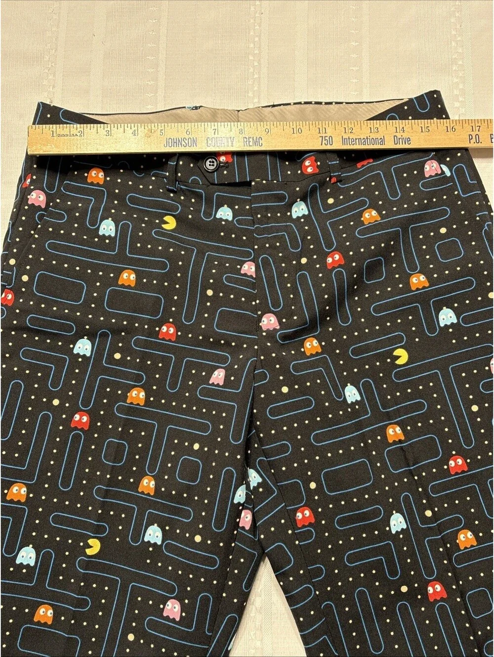 Opposuits Pac-Man Jacket & Pant & Tie Suit - Size 40  x 33